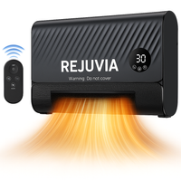 Rejuvia 1500W Smart Wall Heater | Fast Heating, Remote Control, 3 Fan Speeds