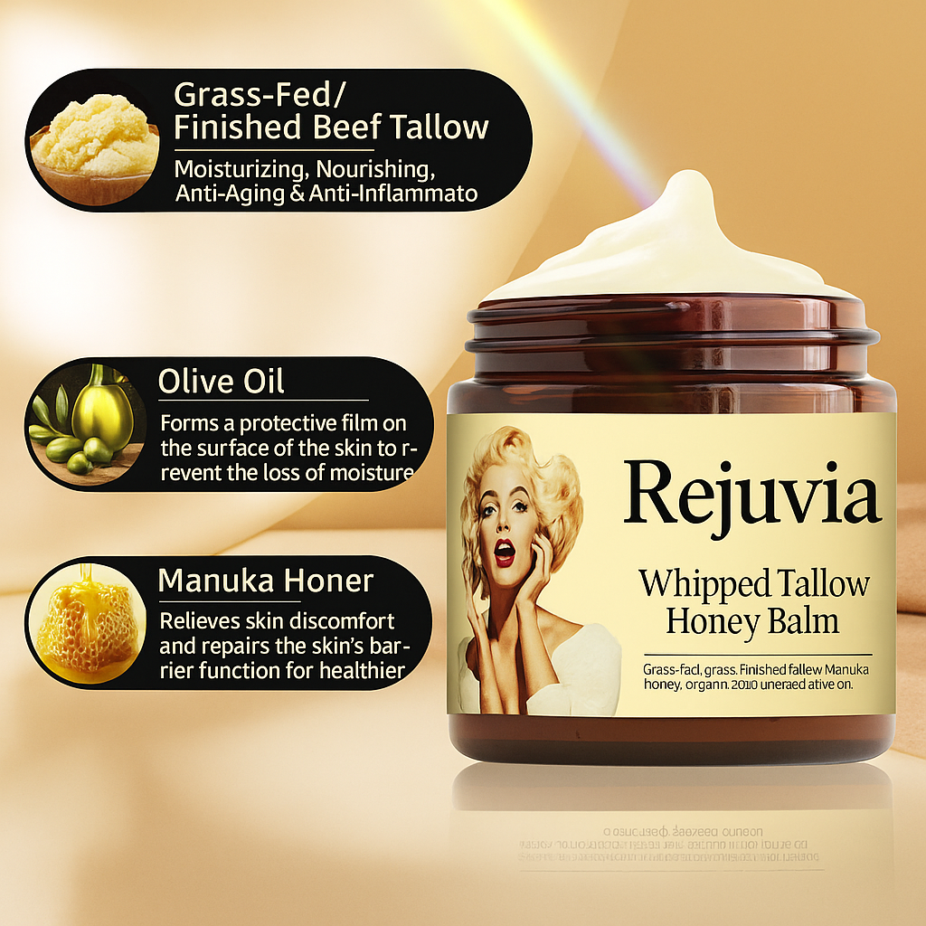 Rejuvia Whipped Tallow Honey Balm